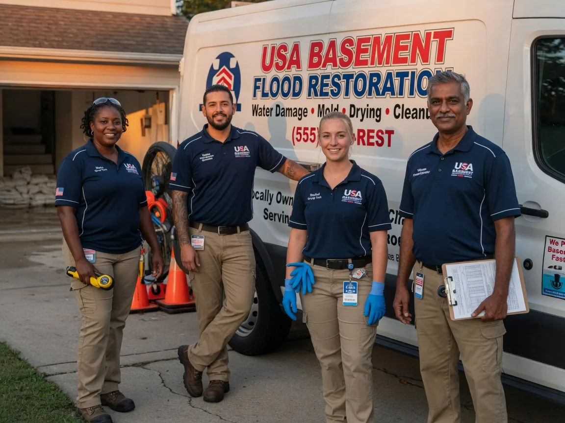 Basement Flood Cleanup company in Gasquet, CA